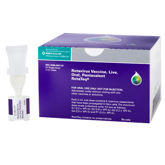 RotaTeq Rotavirus Vaccine Live, Oral 2 mL by Merck for Infants and Babies (RX) **Refrigerated