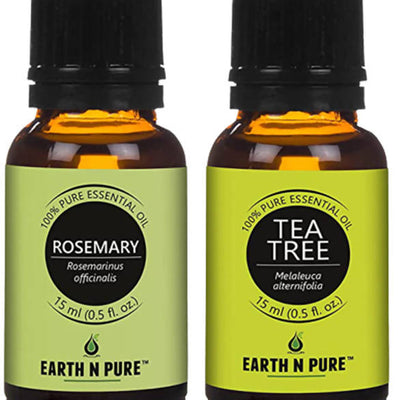 Earth N Pure Rosemary & Tea Tree Essential Oils