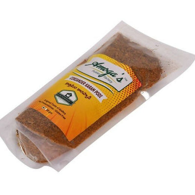 Amoga's Pickles Factory Coriander Leaves Curry Powder Andhra Style