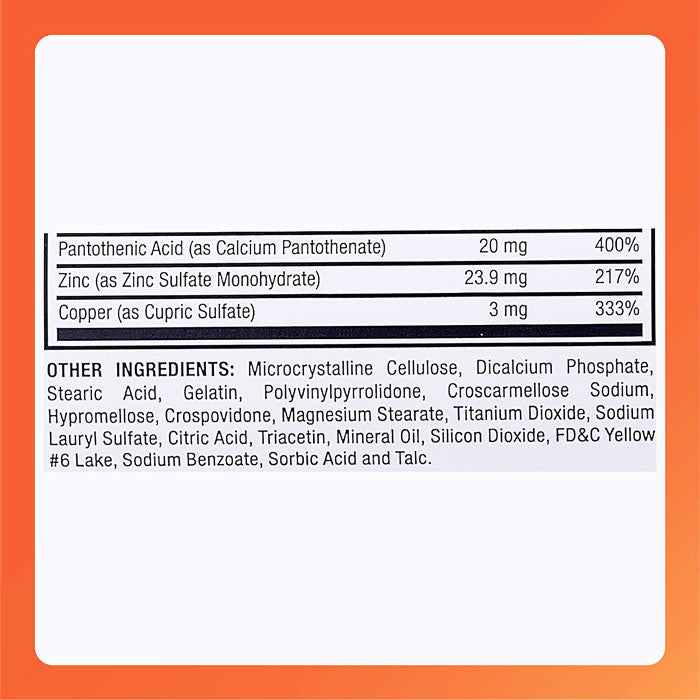 Multivitamin with Zinc Stress Formula for Energy, Immune Support & Stress Relief 60 Count