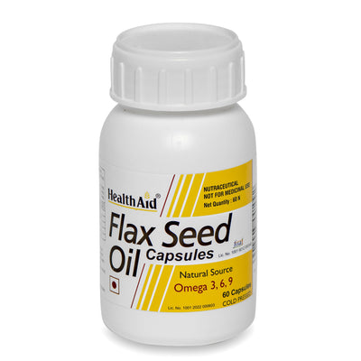 HealthAid Flax Seed Oil 1000 mg Capsules