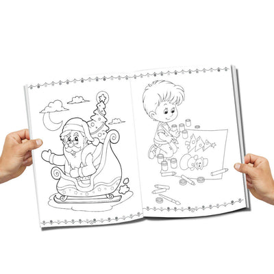 Dreamland Christmas Colouring Book for Kids Ages 4-8 Years