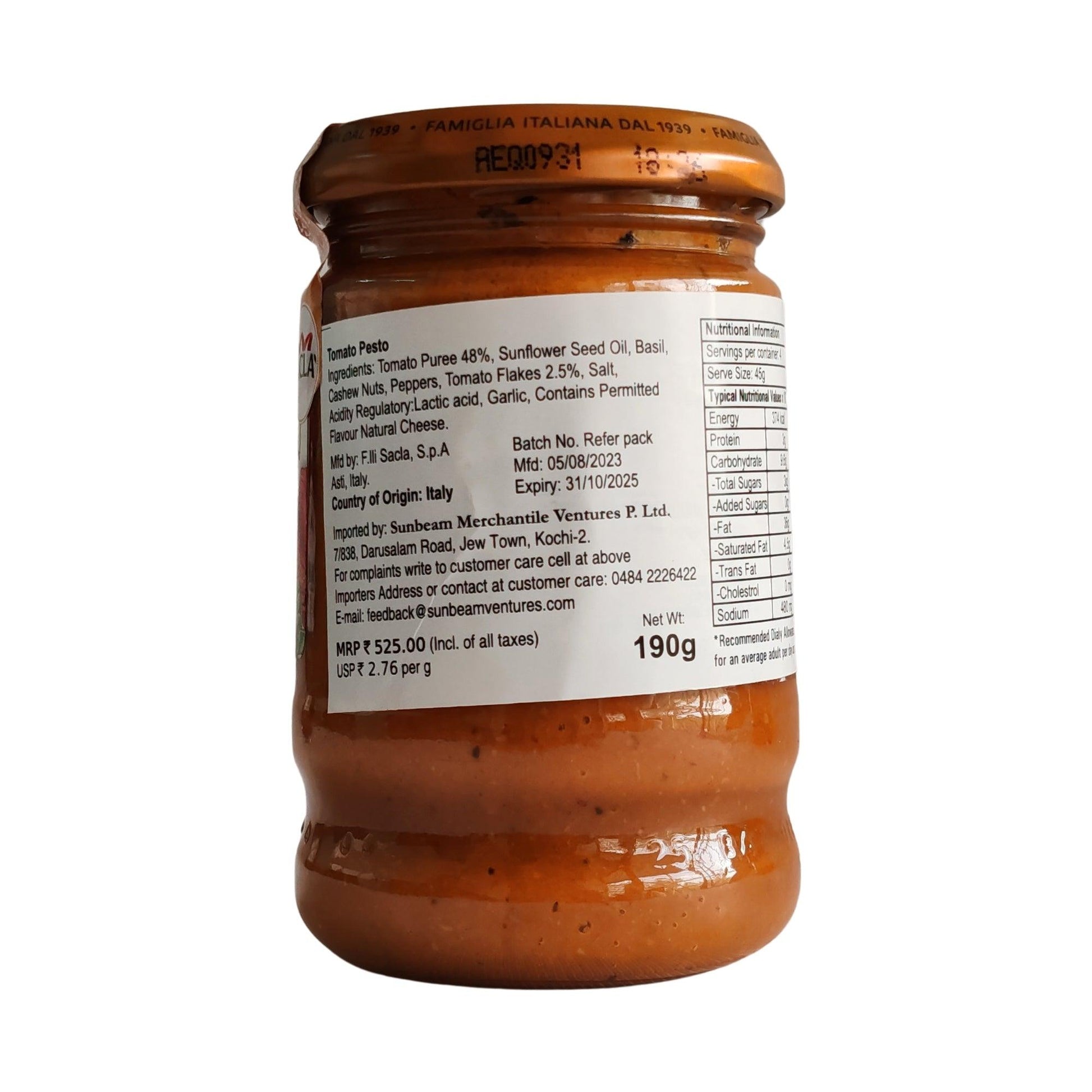 Tomato Pesto