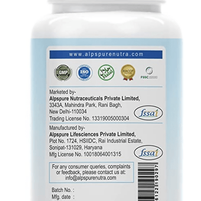 Alpspure Nutra Flaxseed Oil Capsules