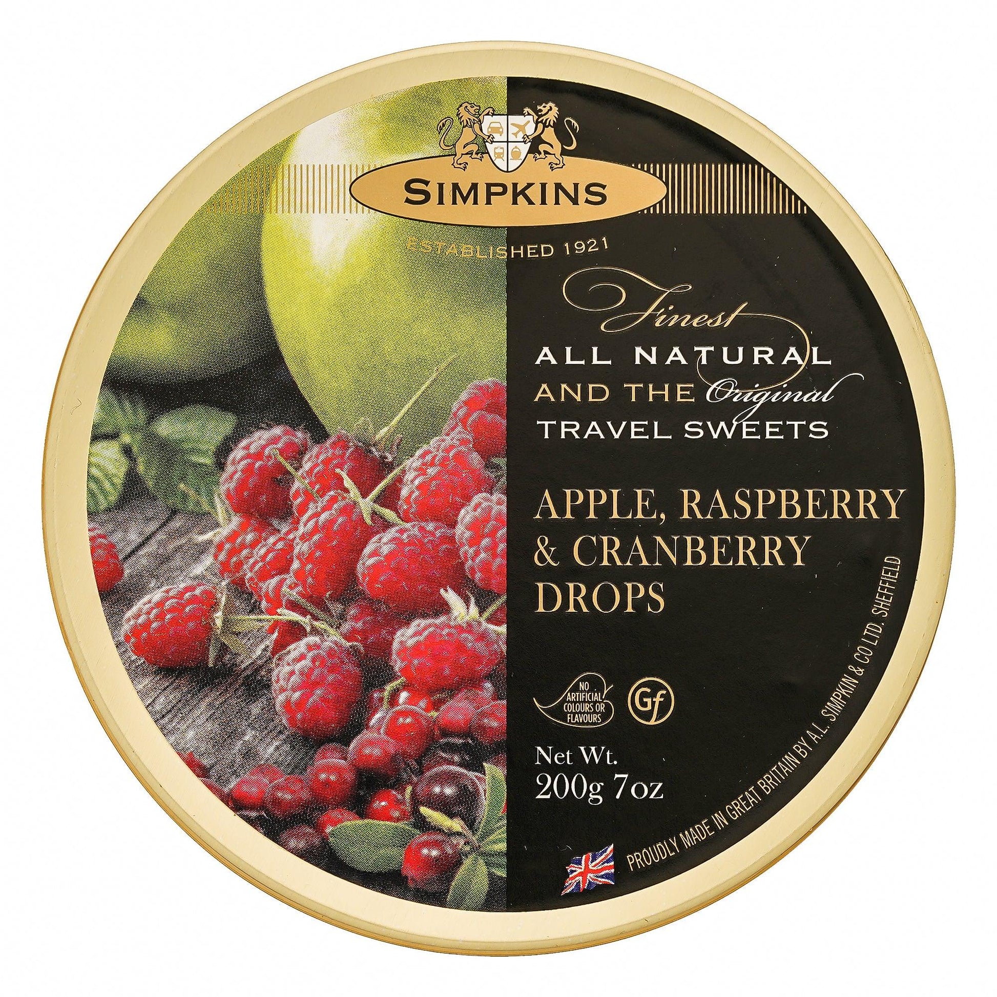 Apple Raspberry And Cranberry Drops