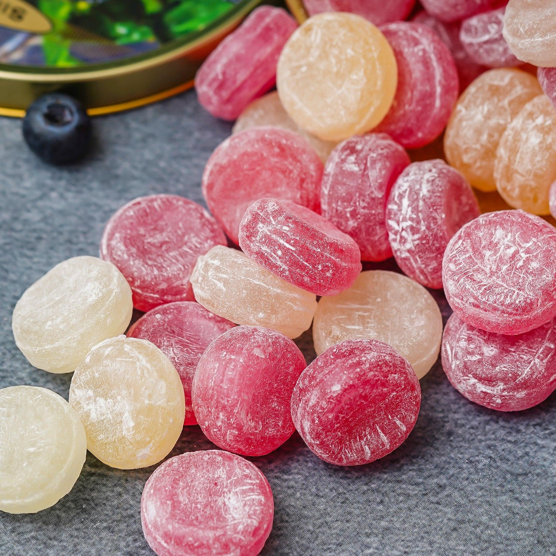 Apple Raspberry And Cranberry Drops