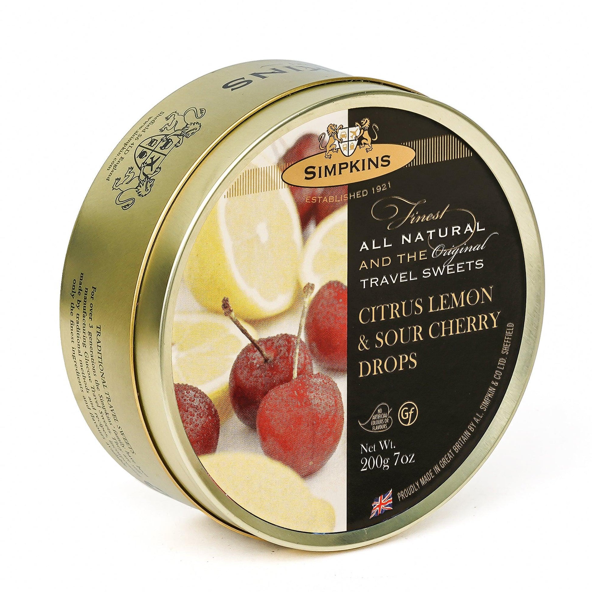 Citrus Lemon And Sour Cherry Drops
