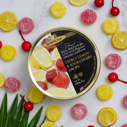 Citrus Lemon And Sour Cherry Drops