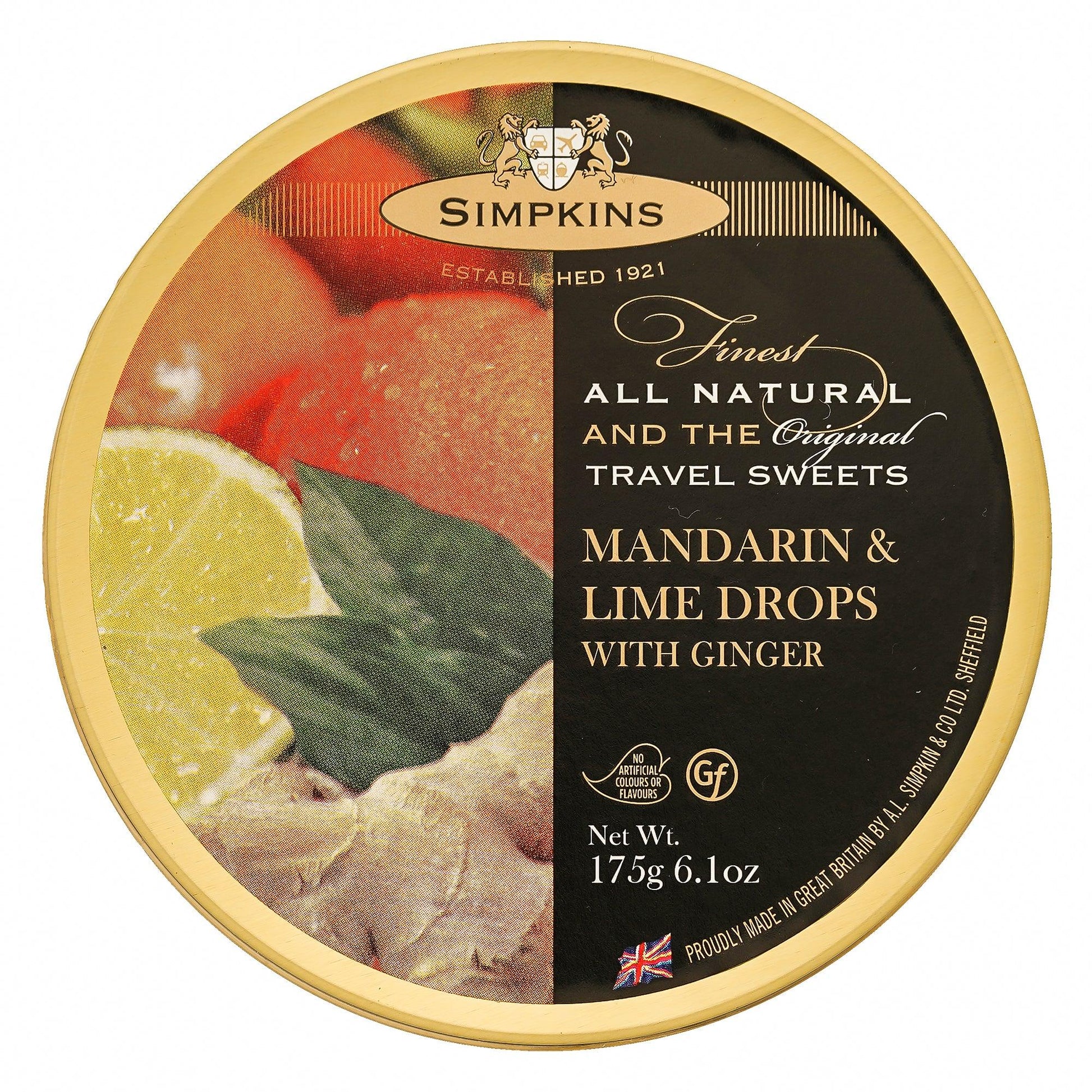 Mandarin And Lime With Ginger Drops