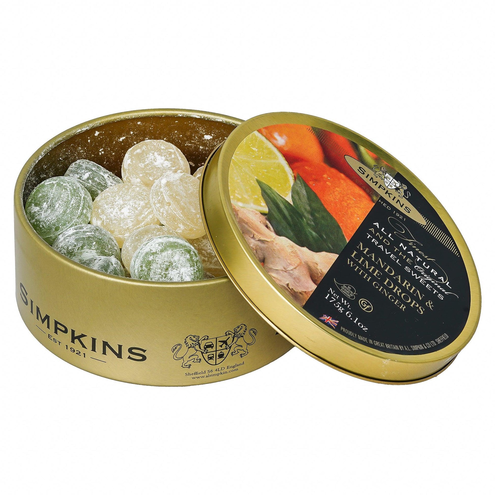 Mandarin And Lime With Ginger Drops