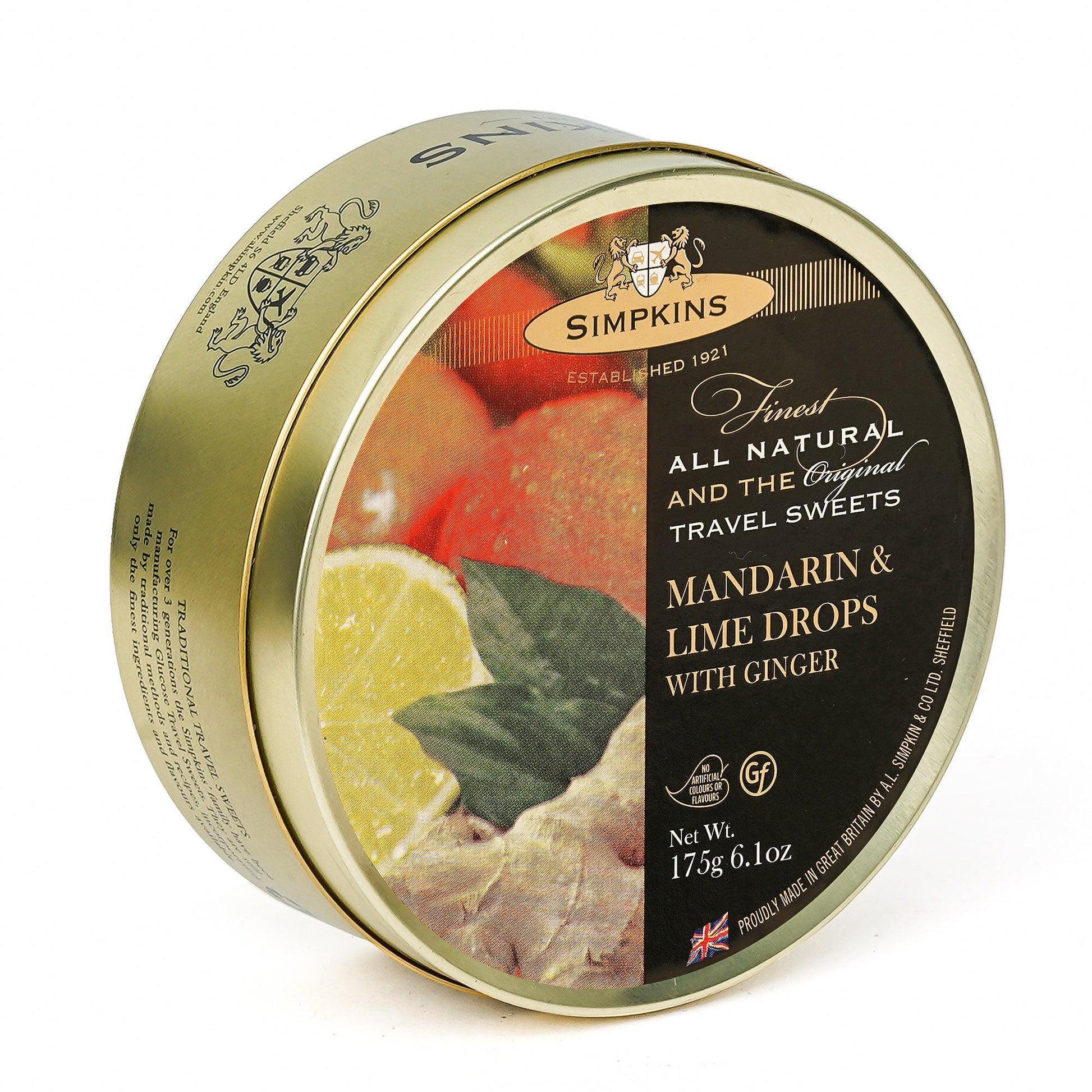 Mandarin And Lime With Ginger Drops