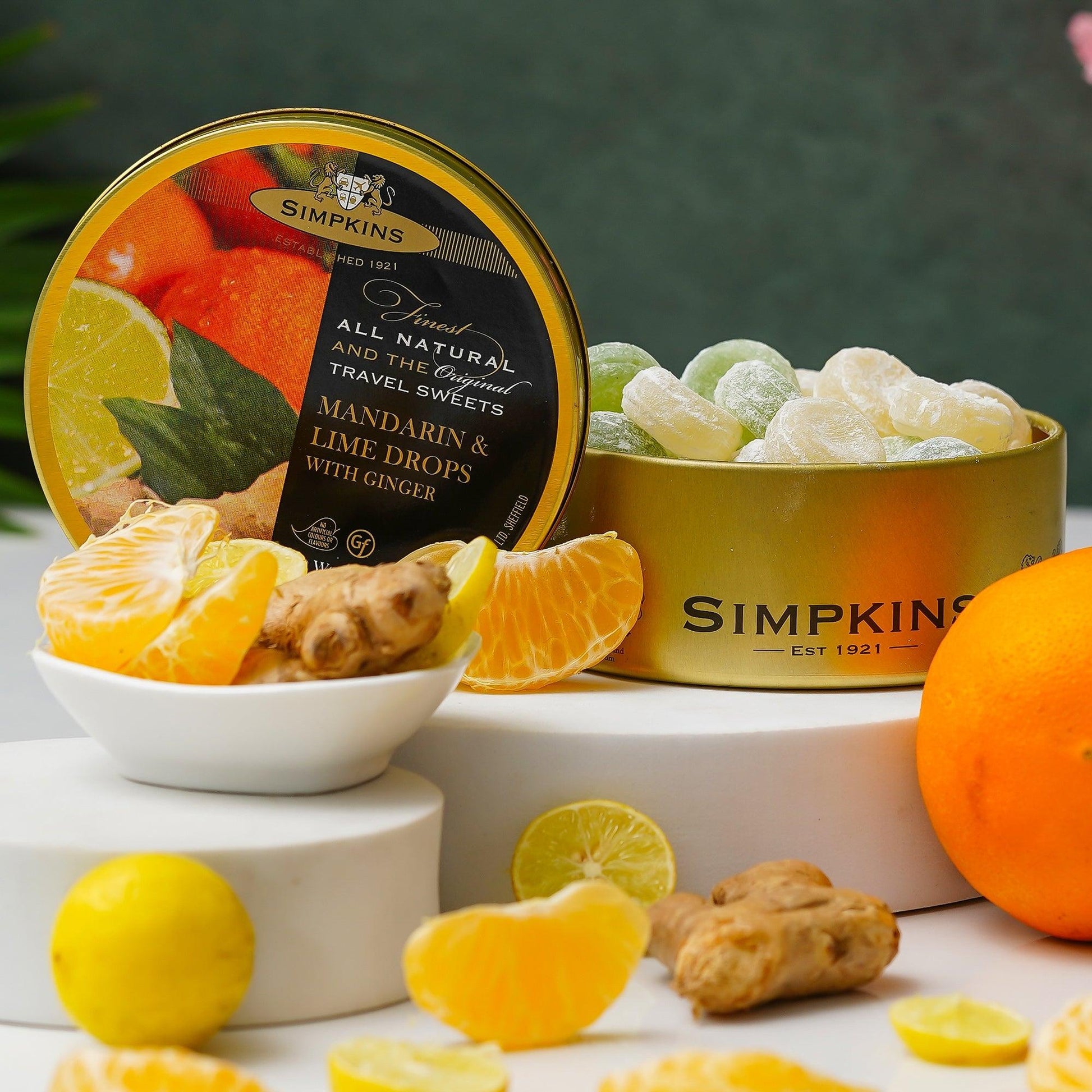 Mandarin And Lime With Ginger Drops