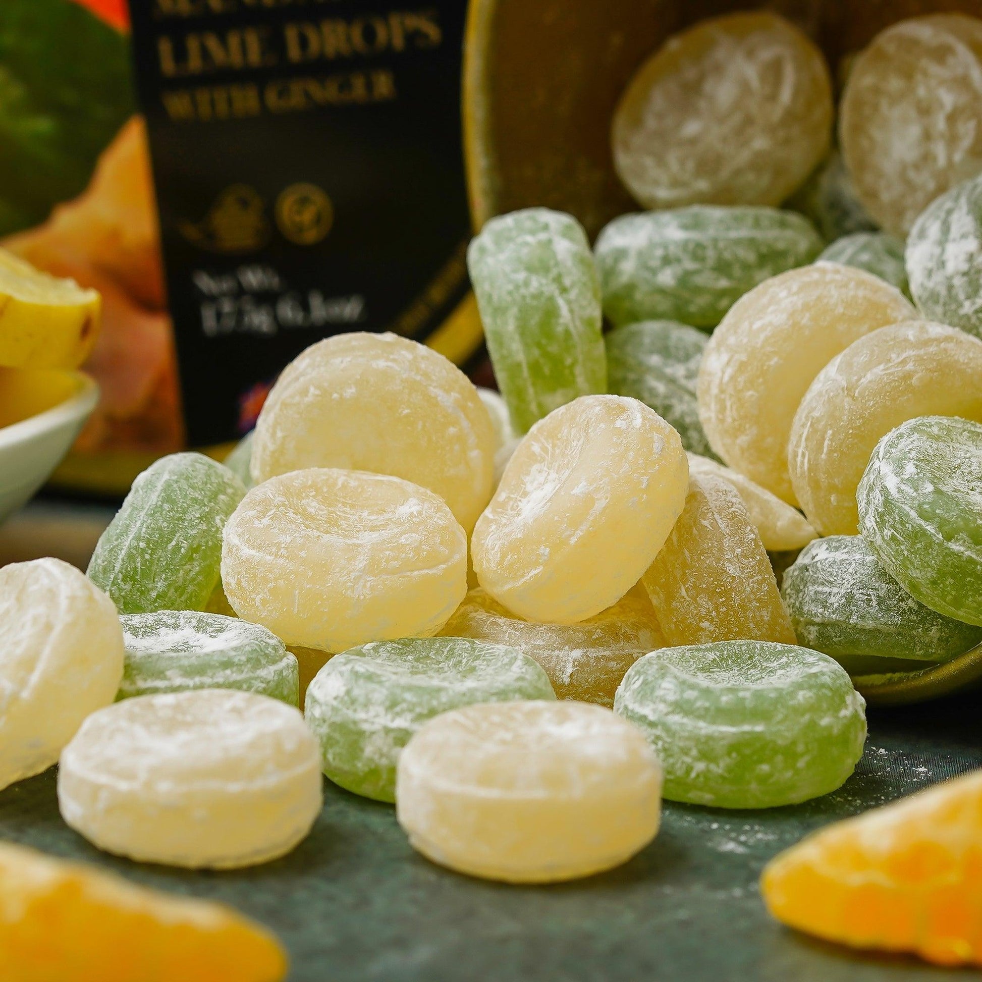 Mandarin And Lime With Ginger Drops