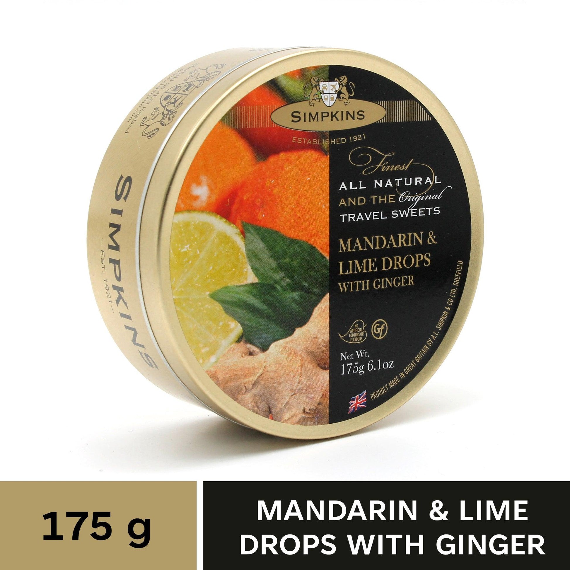 Mandarin And Lime With Ginger Drops