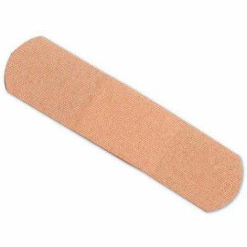 Adhesive Bandaids, Fabric & Plastic, 100/Box