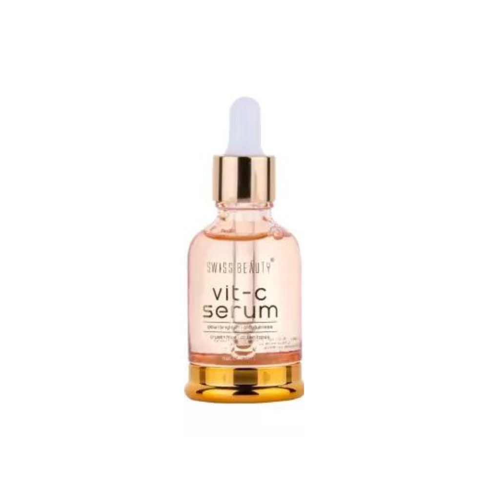 Swiss Beauty Vitamin C Face Serum, Skin Glowing, Brightening and Anti Dullness  (Cruelty free) (30 ml)
