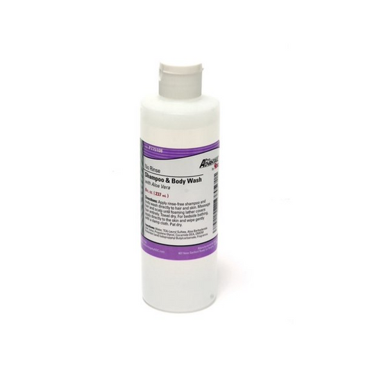 Rinse-Free Shampoo & Body Wash, 8 oz