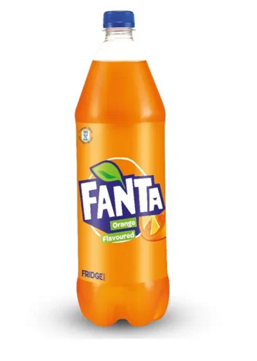 Fanta Added Orange Flavour, 1L