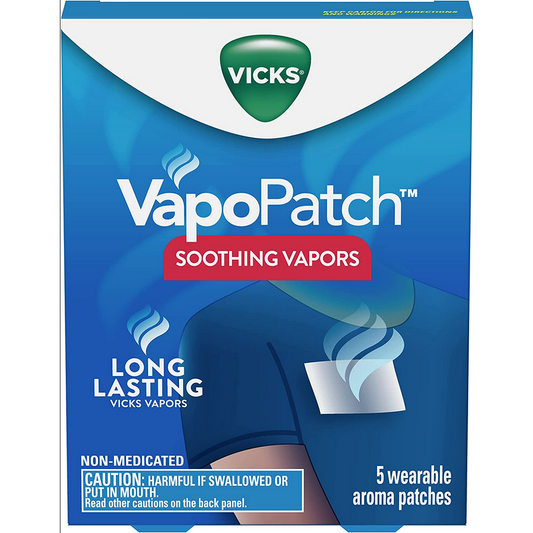 Vicks VapoPatch Soothing Vapors, 5 Non-Medicated Aroma Patches