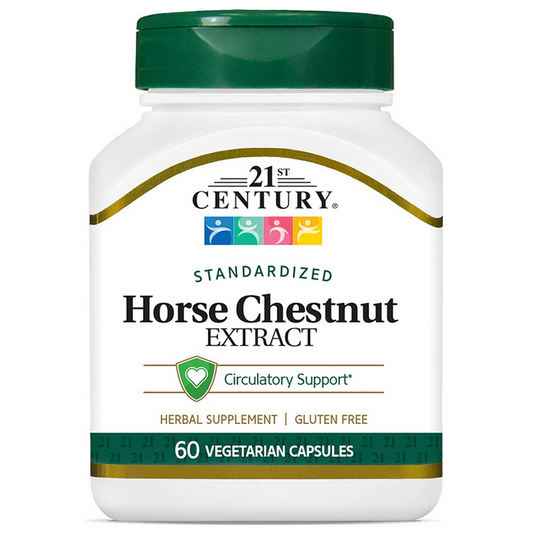 Horse Chestnut Seed Circulatory Support Extract, 60 Capsules
