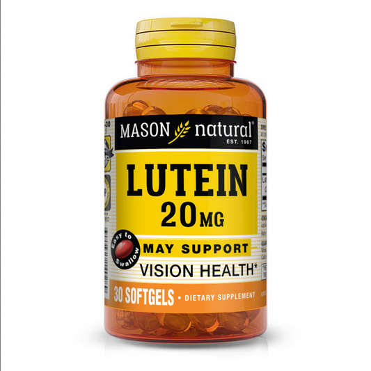 Lutein 20mg Extra Strength Antioxidant Supplement, 30 Capsules