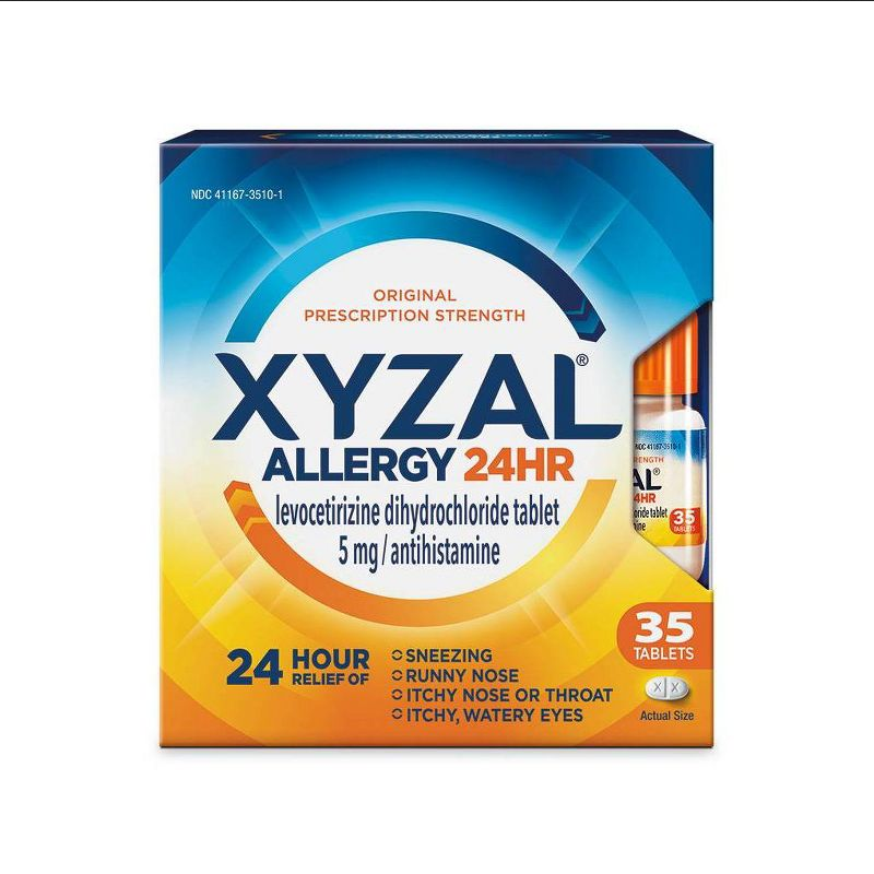 Xytal 24 Hour Allergy Relief 5mg Antihistamine, 35 Tablets