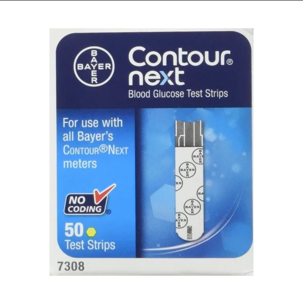 Contour Next Blood Glucose Monitoring Test Strips, 50 ct