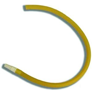 Latex Extension Tubing with Connector 18-inch