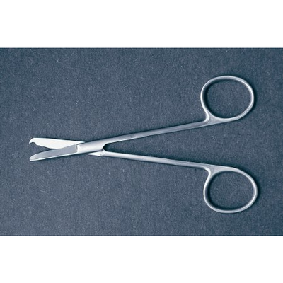Littauer Suture Scissors 4.5 Inches, Stainless Steel with Finger Ring Handle