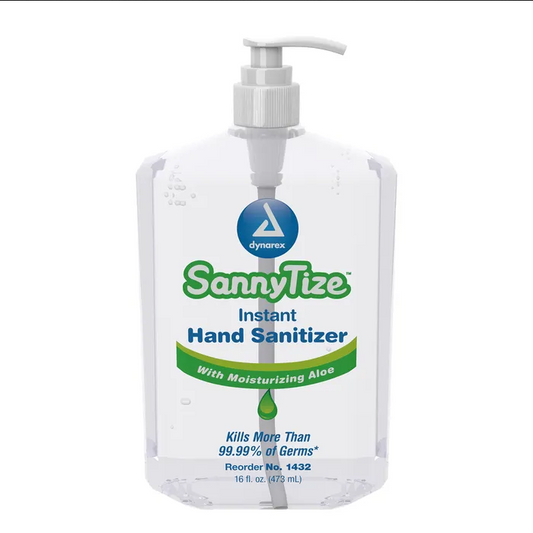 SannyTize Hand Sanitizer Pump Bottle 16 oz