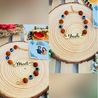 Rudraksha Rakhi Hamper For Bhai