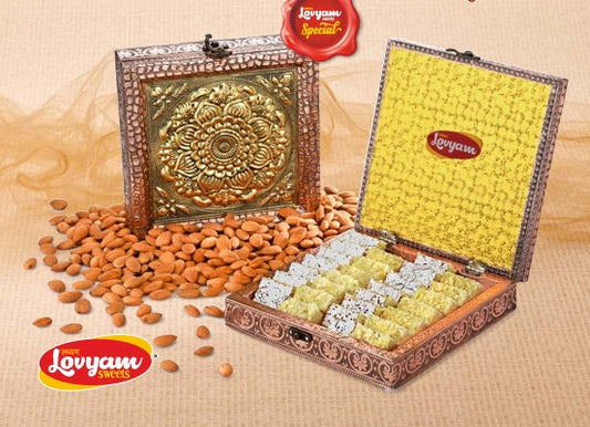 Lovyam Sweets Badam Lauj | 500 gms