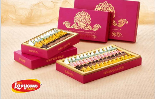Lovyam Sweets Assorted Katri Pack | 500 gms