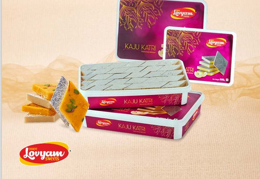 Lovyam Sweets Kaju Katri | 500 gms