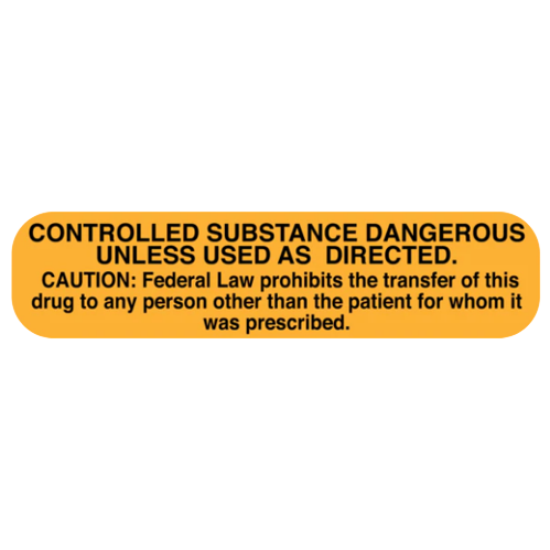 Federal Law Prohibits the Transfer of This Drug Label, 1000 count