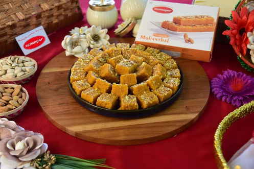 Rasranjan Sweets Kesar Mohanthal - 500 gms
