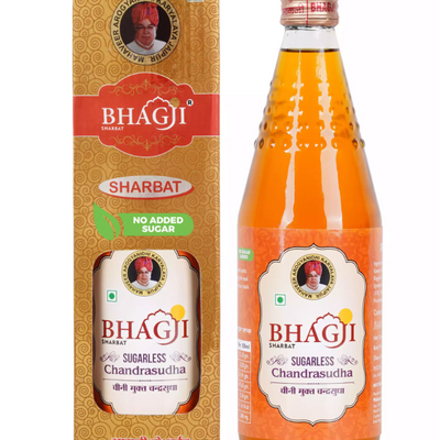 Bhagji Sugarless Chandrasudha Sharbat | 750 ML