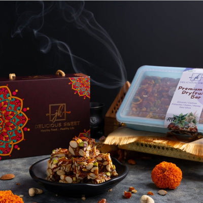 Jk Delicious Sweet Premium Dryfruit Bar | 500 gms