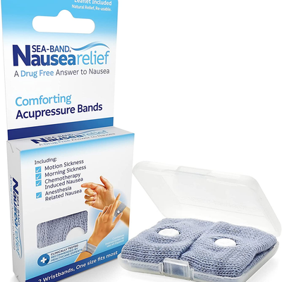 Sea-Band Nausea Relief Acupressure Wristbands for Nausea and Motion Sickness Relief