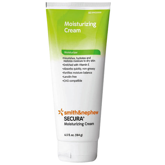 Secura Hand and Body Moisturizer Cream 6.25 oz Tube Unscented