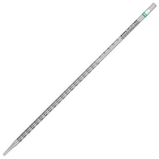 Serological Pipettes Diamond Essentials 2 mL, PS, Standard Tip, 275 mm, Sterile Green Band, Individually Wrapped 500/case