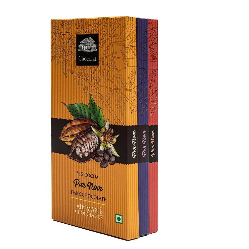 Ainmane Pur Noir Dark Chocolate Bars Pack