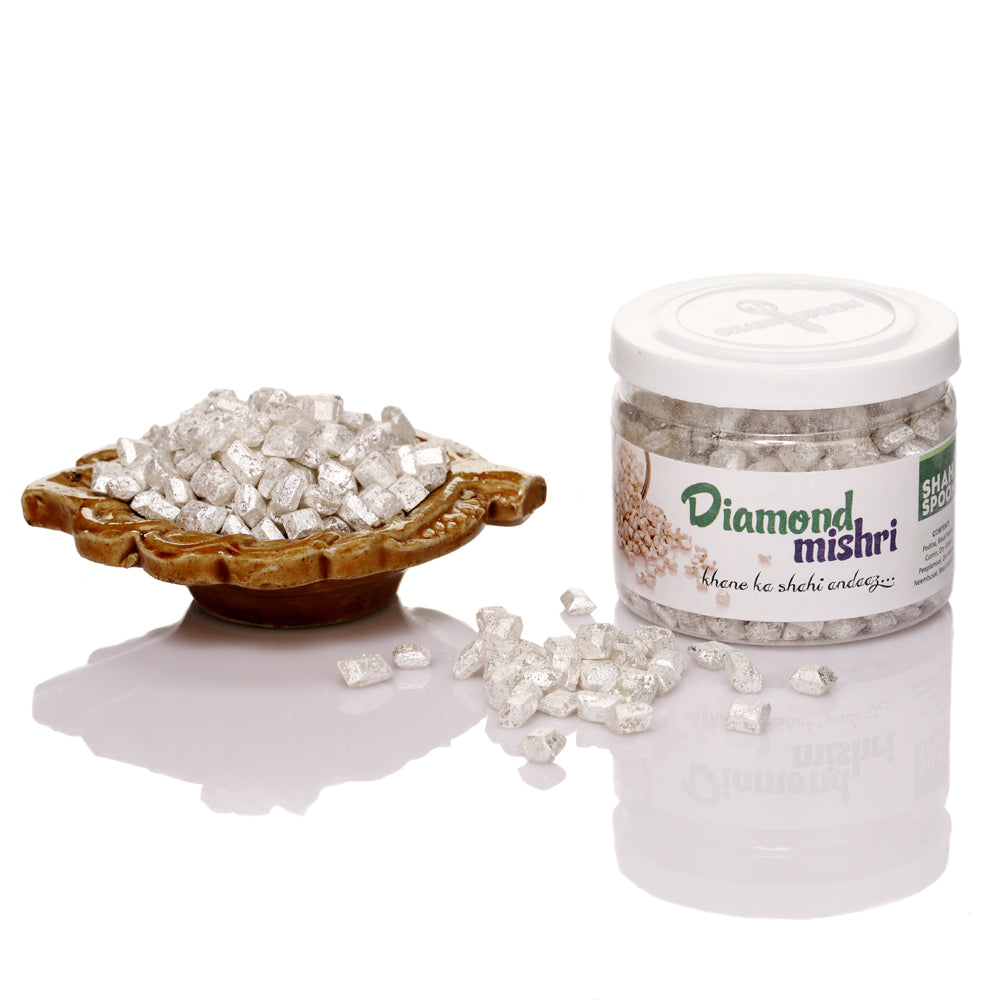 Shahi Spoon Diamond Mishri – 100g | Premium Crystal Sugar for Taste & Freshness