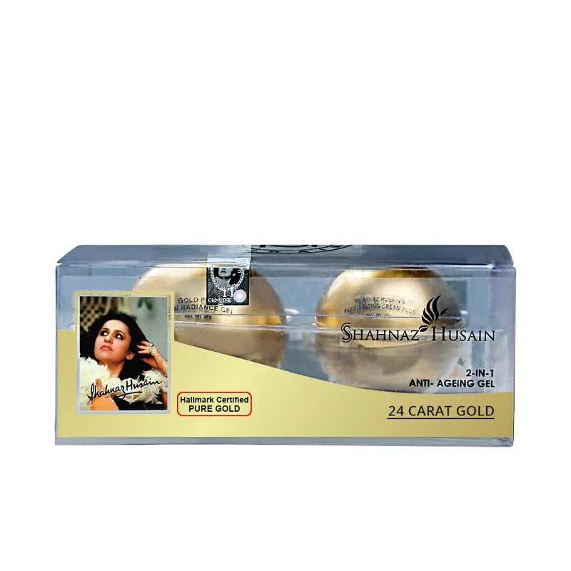 Shahnaz Husain Nature's Gold Skin Radiance Anti-Ageing Gel - 30+10 gms