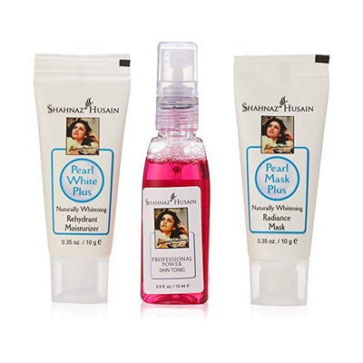Shahnaz Husain White Pearl Kit - Skin Whitening Therapy - (10gm+10gm)
