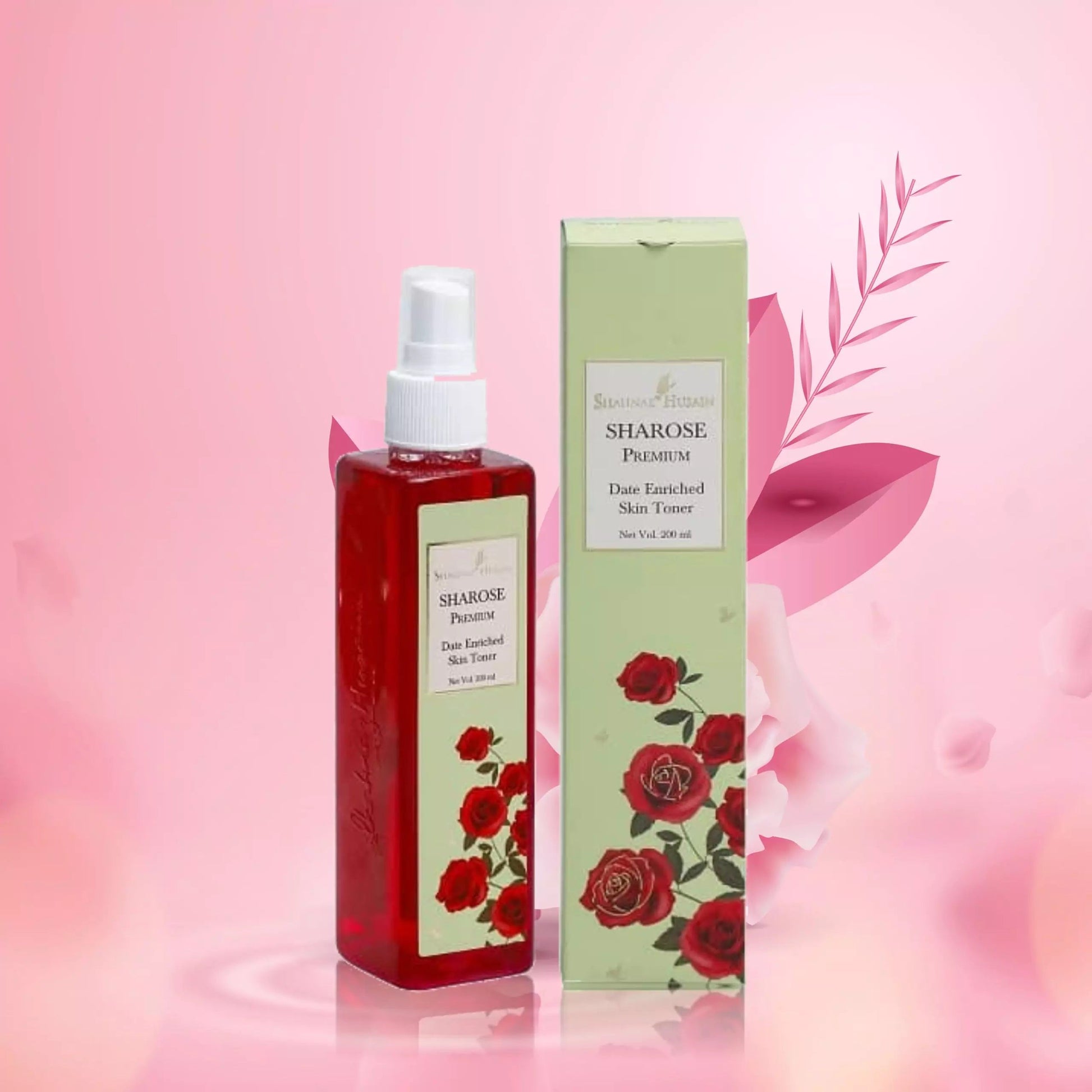 Shahnaz Husain Sharose Premium Date Enriched Skin Toner - 200 ml