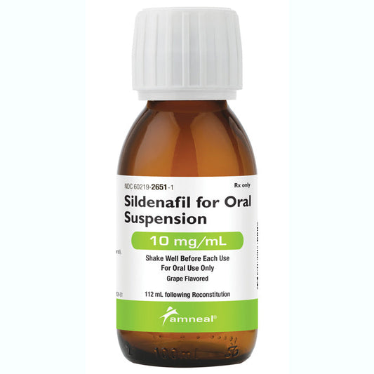 Sildenafil Citrate Oral Solution 10 mg Grape Flavored 112 mL