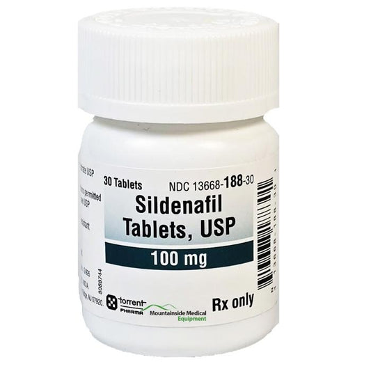 Sildenafil Tablets 100 mg by Torrent 30 Count (RX)