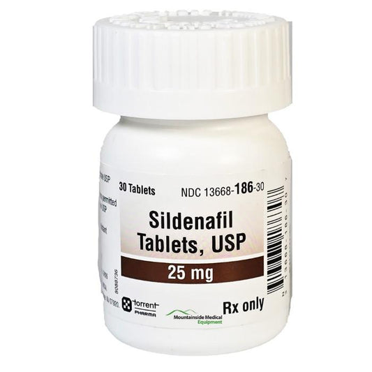 Sildenafil Tablets 25 mg by Torrent 30 Count (RX)