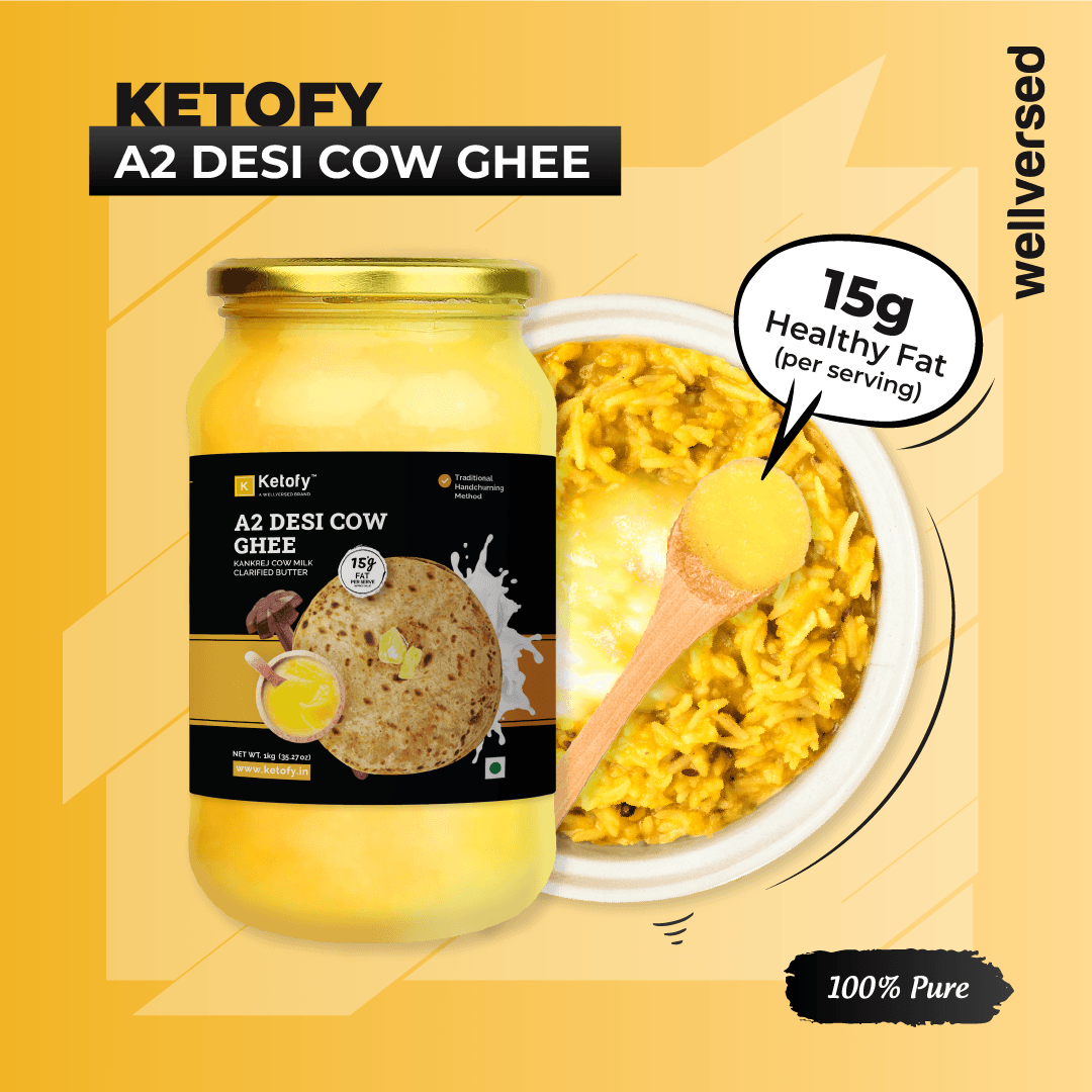 Ketofy - A2 Desi Cow Ghee (1kg)